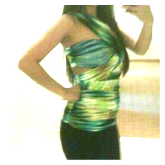 Bebe multicolored top - Picture 1 of 4